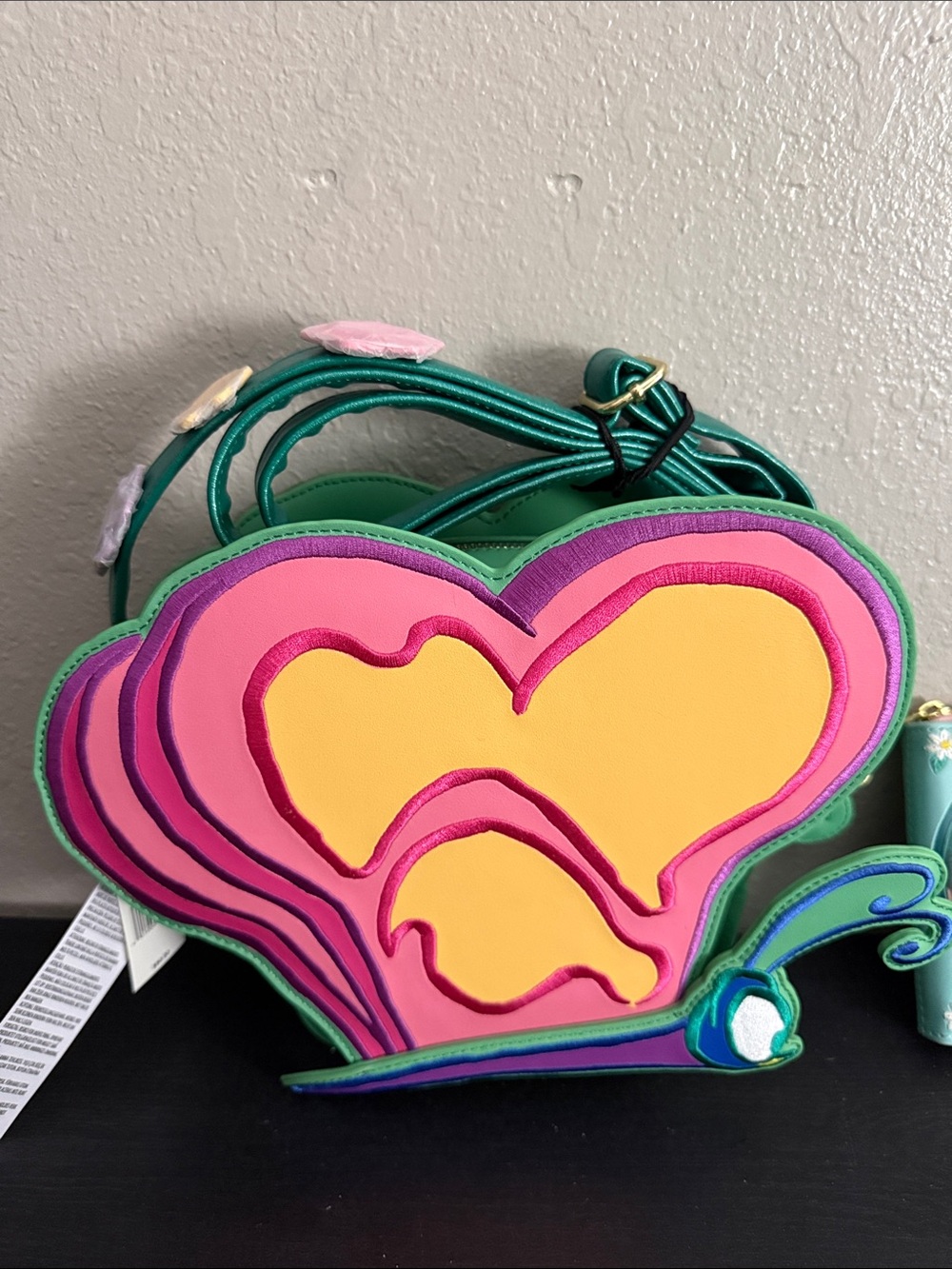Alice in wonderland loungefly flower and garden festival crossbody